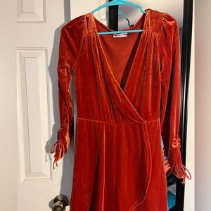 Urban Outfitters Orange Romper